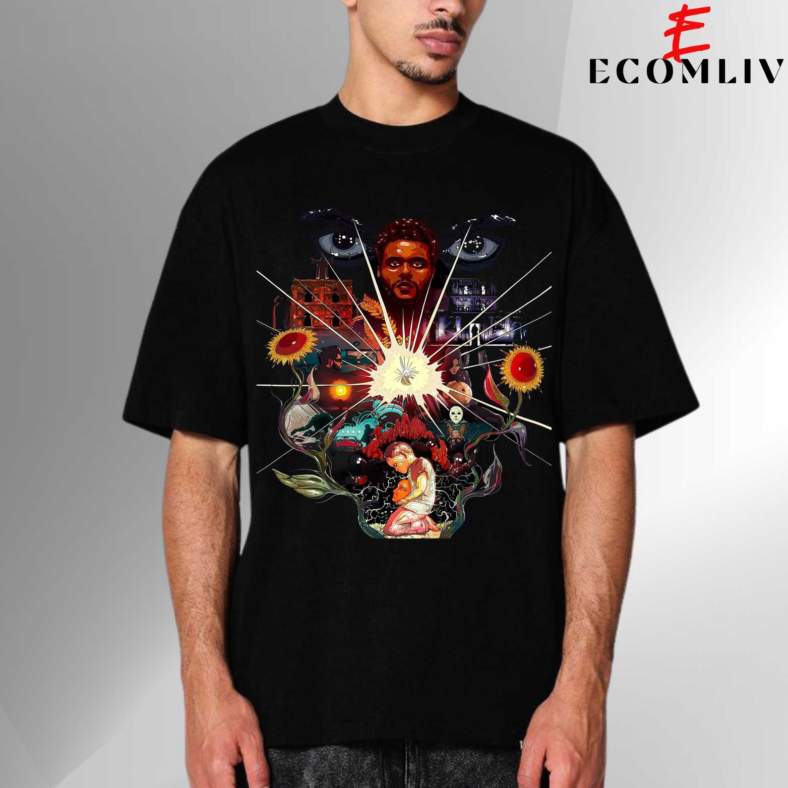 The Weeknd Graphic T Shirt, Unisex T-Shirt